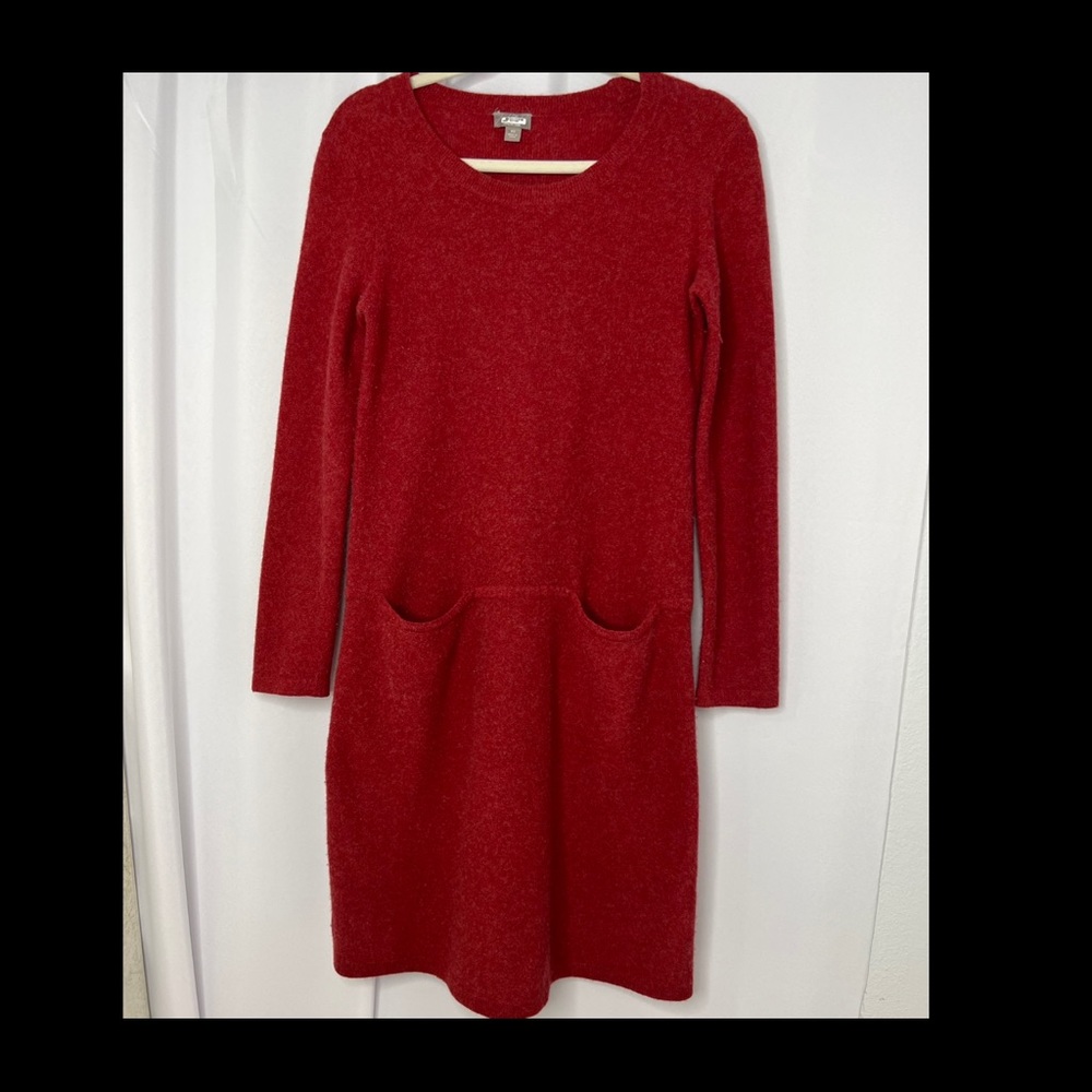 J Puré Jill Wool Cashmere Sweater Dress XS
